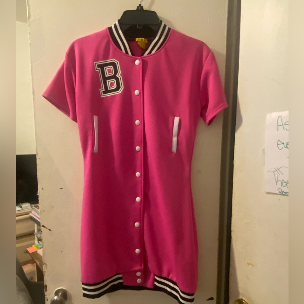 Pink Jersey dress